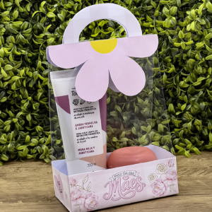 Caixa Acetato - Canva editável + PDF