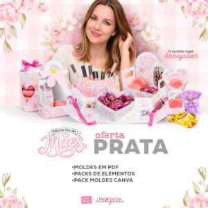 Dia das Mães - Moldes CANVA