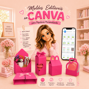 Pack Moldes Premium para o Canva