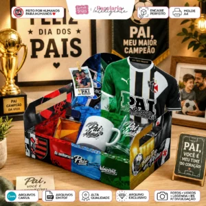 Caixa Cenário Dia dos Pais - Times de Futebol