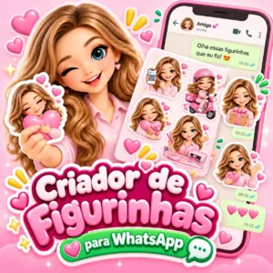 Criador de Figurinhas Fofas - Mini Curso e Robô